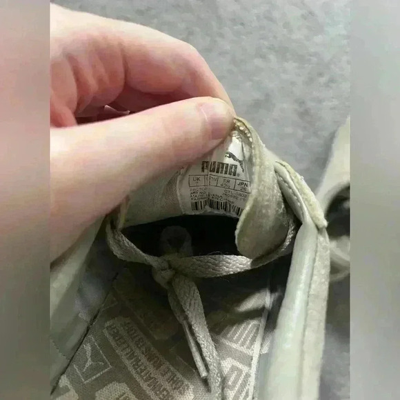 Puma tan/beige womens athletic running‎ workout sneakers size 9.5 - Picture 6 of 11